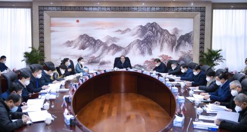 省生態(tài)環(huán)境廳黨組迅速傳達(dá)學(xué)習(xí)省兩會(huì)精神